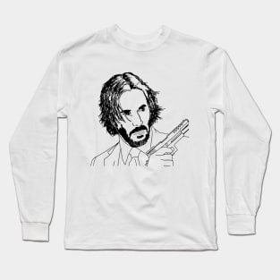 John Wick - Line art Long Sleeve T-Shirt